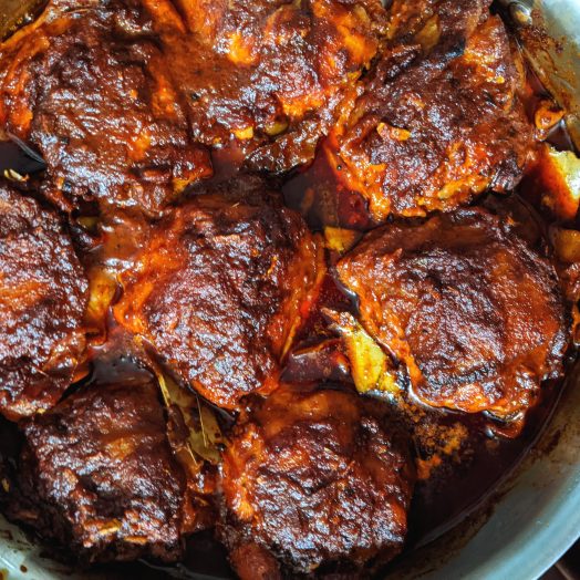 Best and flavorful oven-baked chicken thighs recipe