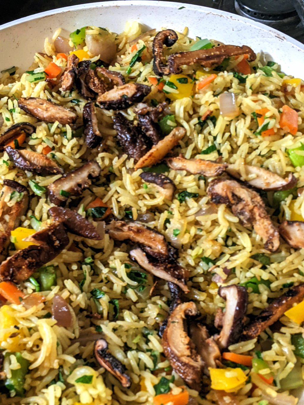 Stress free easy vegetable fried rice in minutes