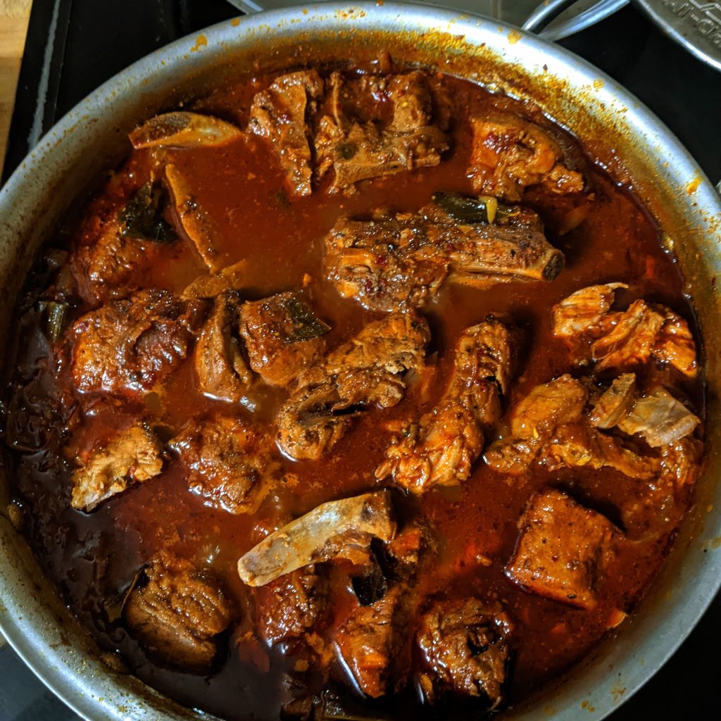 image of Sri Lankan spicy pork curry