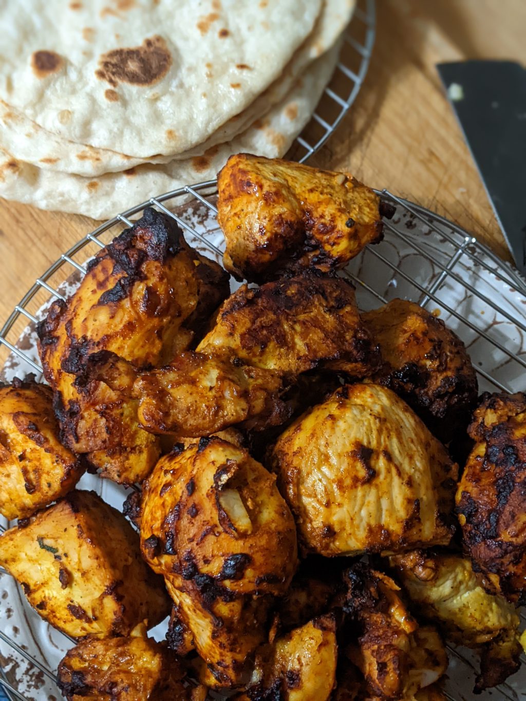 tandoori style air fryer chicken breast